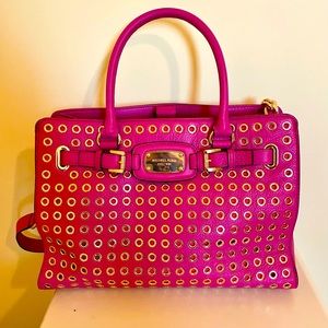 Michael Kors New without Tag pink studded handbag